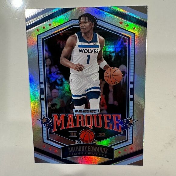 2021-22 Panini Chronicles Base Anthony Edwards 355 - Picture 2 of 5